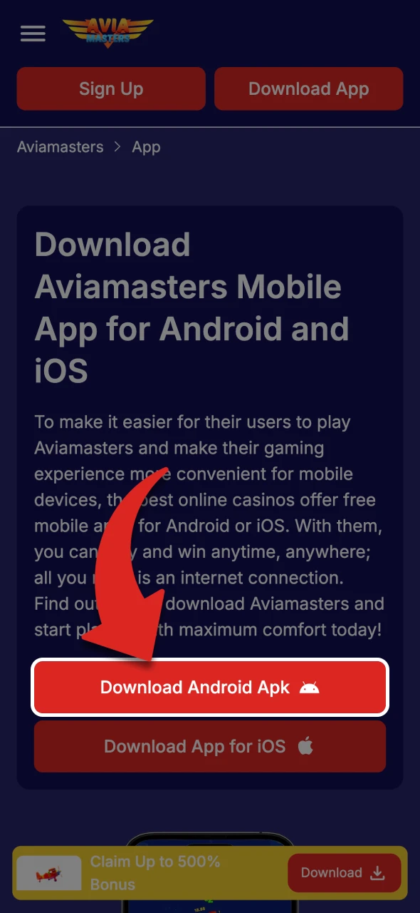 Visit a trusted casino from the list to play Aviamasters.