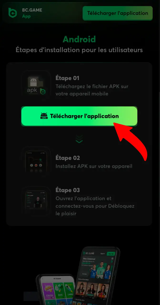 Cliquez sur le bouton pour télécharger le fichier Android APK de Aviamasters.