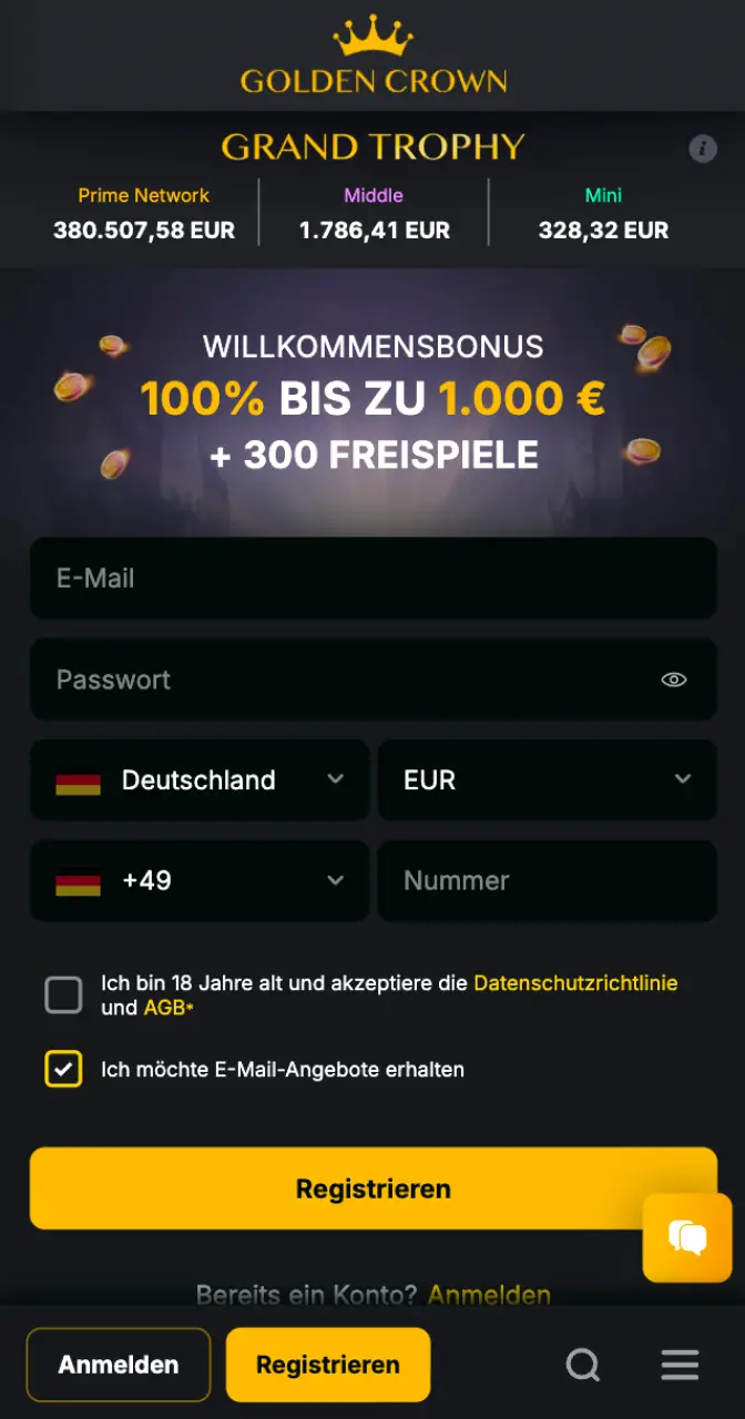 Besuchen Sie ein vertrauenswürdiges Casino aus der Liste, um Aviamasters zu spielen.
