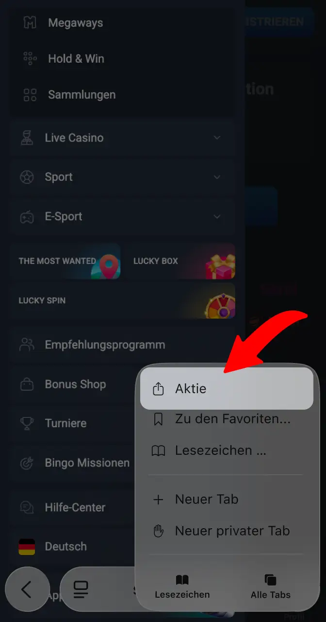 Fügen Sie Apps zum Startbildschirm Ihres Smartphones hinzu, um Aviamasters zu spielen.