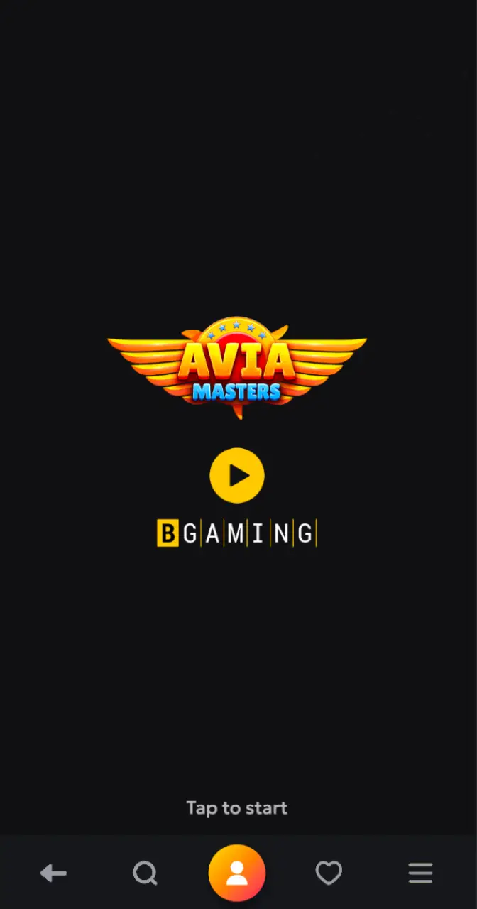 Select play demo or free play to start the Aviamasters demo.