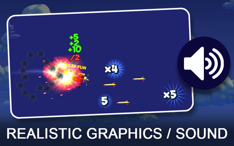 Enjoy realistic graphics and sound while exploring the Aviamasters demo.