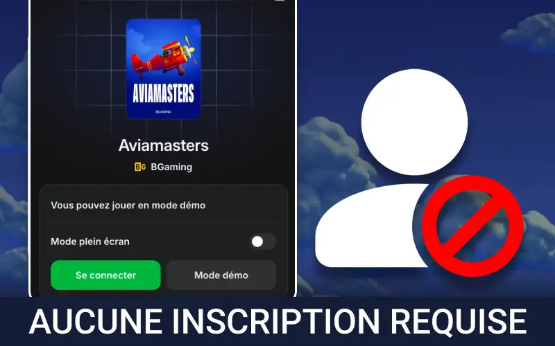 Jouez sans aucune inscription requise à la version crash de Aviamasters.