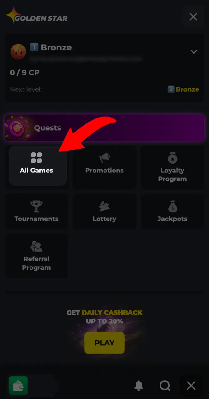 Open the casino page and prepare for your Aviamasters game flight.